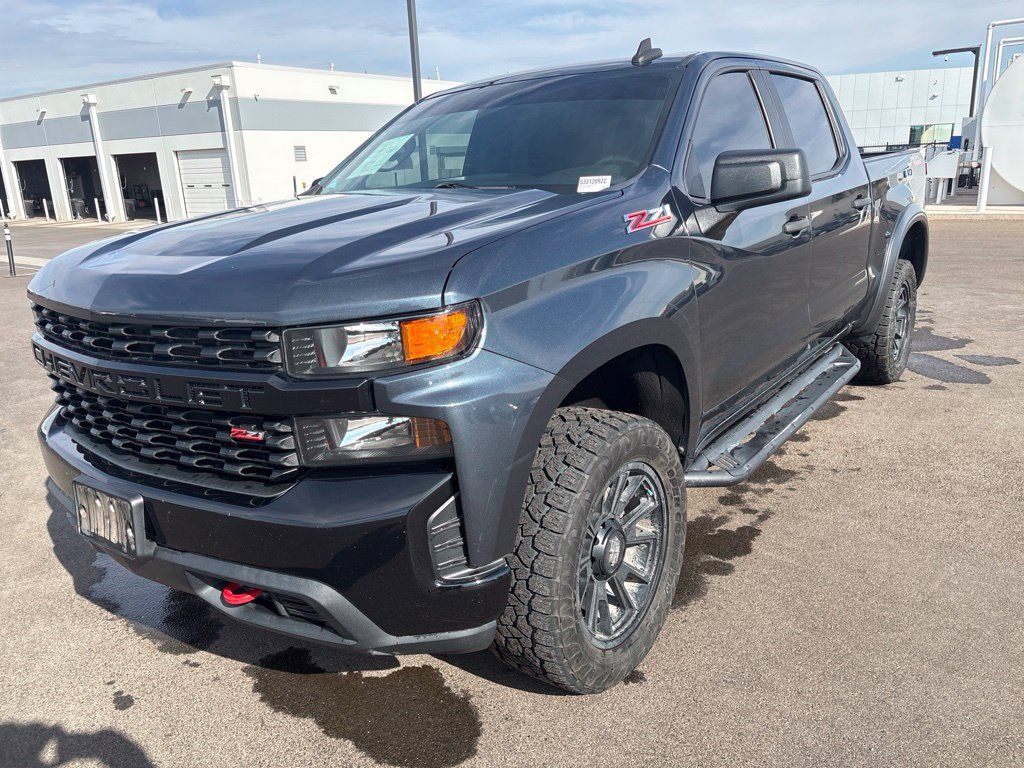 Used 2020 Chevrolet Silverado 1500 Custom Trail Boss w/ Custom Convenience Package AWD/4WD image 1