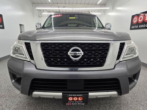 Used 2017 Nissan Armada Platinum w/ Captain Seat Package RWD image 2