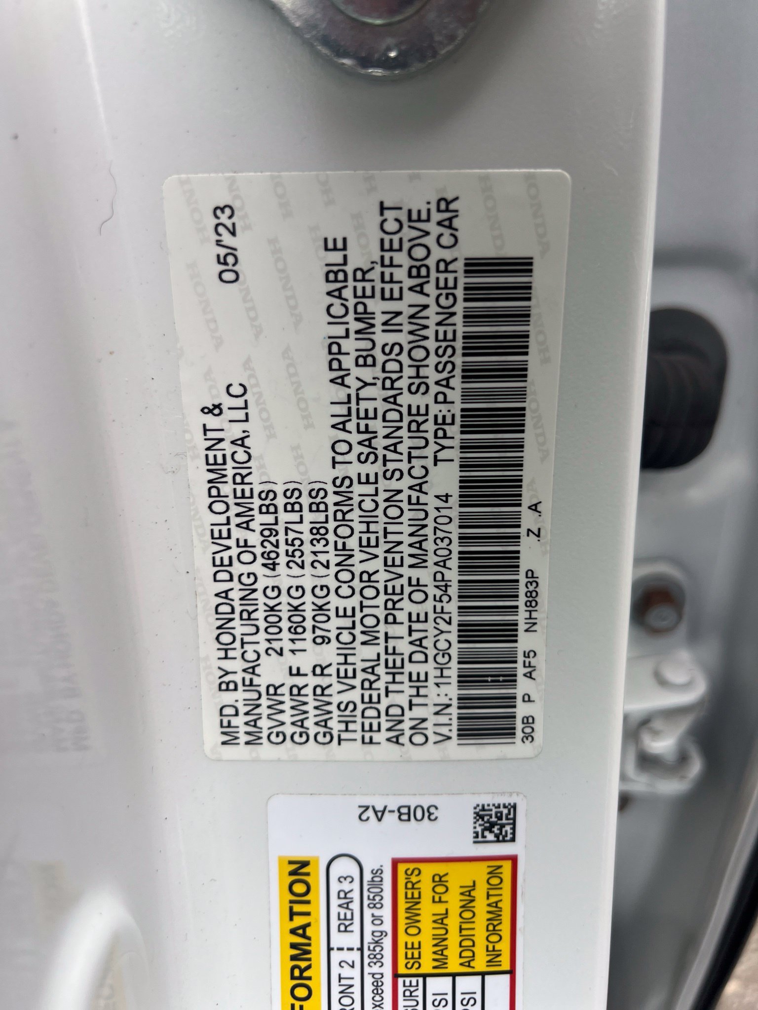 Used 2023 Honda Accord Sport image 24