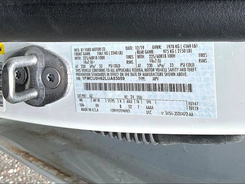 Used 2020 Ford Escape SEL FWD image 18