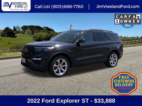 Used 2022 Ford Explorer ST w/ Equipment Group 401A AWD/4WD image 1