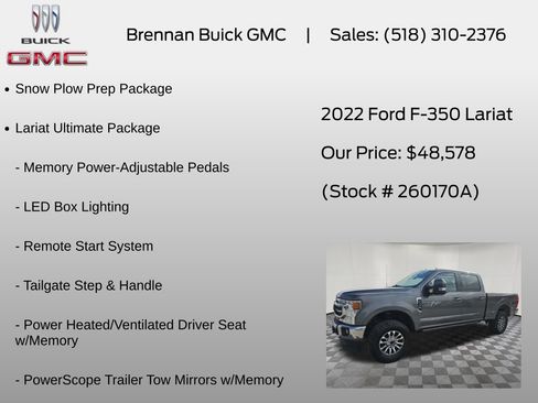Used 2022 Ford F350 Lariat w/ Lariat Ultimate Package AWD/4WD image 6