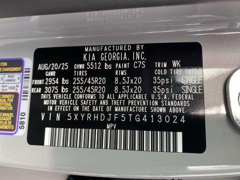 New 2026 Kia Sorento X-Line EX AWD/4WD image 48