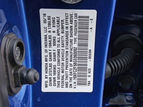 Used 2016 Honda Civic LX image 23