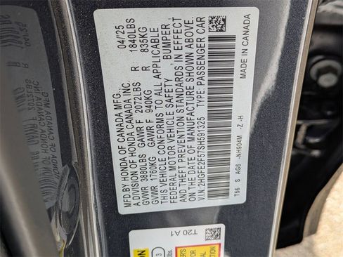 Used 2025 Honda Civic Sport image 60