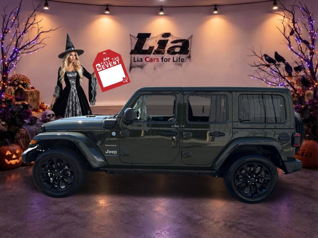 Certified 2024 Jeep Wrangler Unlimited Sahara w/ Technology Group AWD/4WD image 7