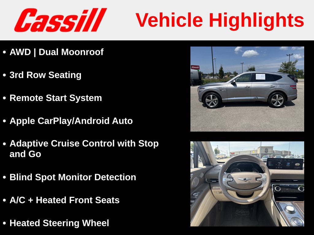 Used 2023 Genesis GV80 3.5T Advanced + AWD/4WD image 7