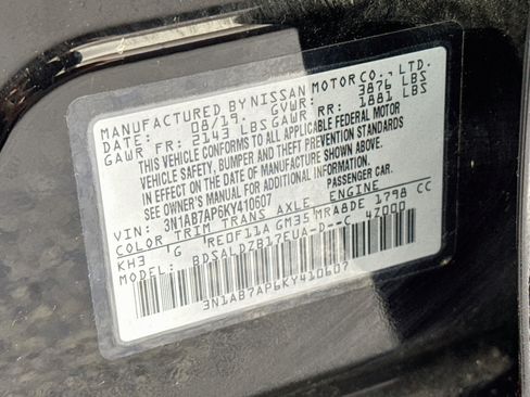 Used 2019 Nissan Sentra SV FWD image 29
