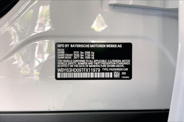 New 2026 BMW i4 eDrive40 w/ Parking Assistance Package RWD image 13