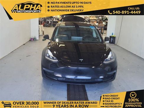 Used 2021 Tesla Model 3 Long Range AWD/4WD image 1