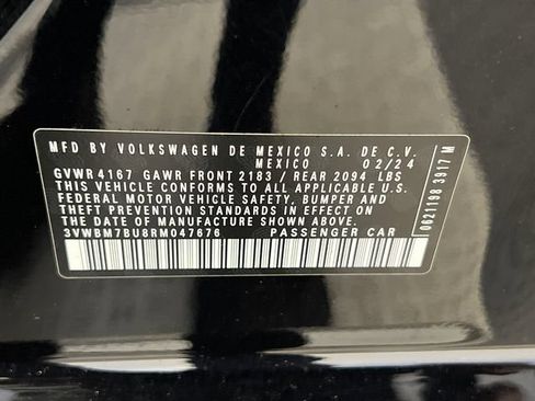 Certified 2024 Volkswagen Jetta Sport FWD image 28