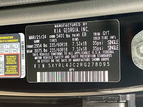 Used 2024 Kia Sorento S w/ Panoramic Sunroof Package image 35