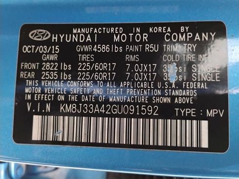 Used 2016 Hyundai Tucson SE w/ Option Group 02 image 78