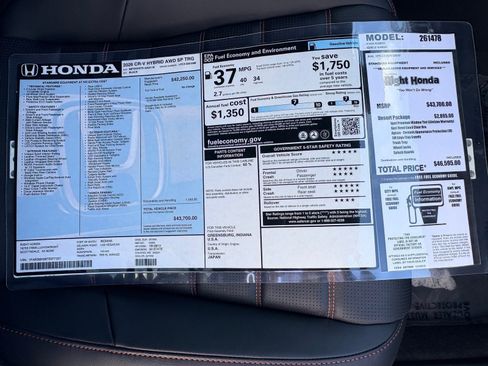 New 2026 Honda CR-V Sport Touring image 18