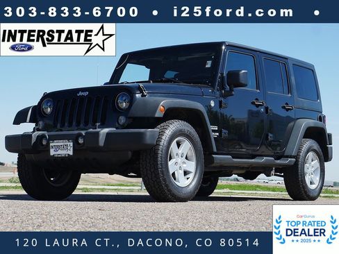 Used 2015 Jeep Wrangler Unlimited Sport w/ Quick Order Package 24S AWD/4WD image 1