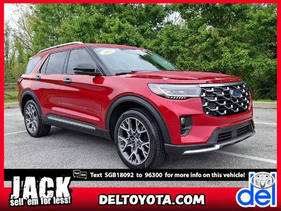 Used 2025 Ford Explorer Platinum w/ Ultimate Package