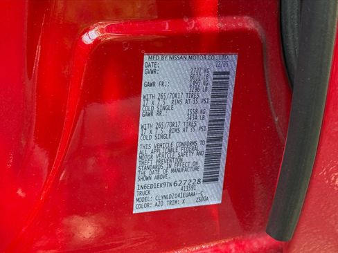 Used 2026 Nissan Frontier PRO-4X AWD/4WD image 26
