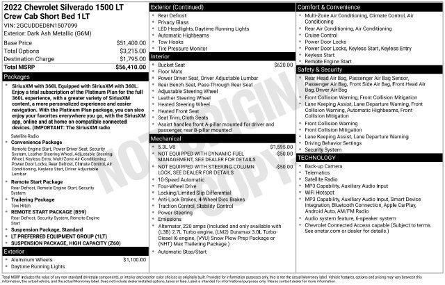 Used 2022 Chevrolet Silverado 1500 LT AWD/4WD image 2