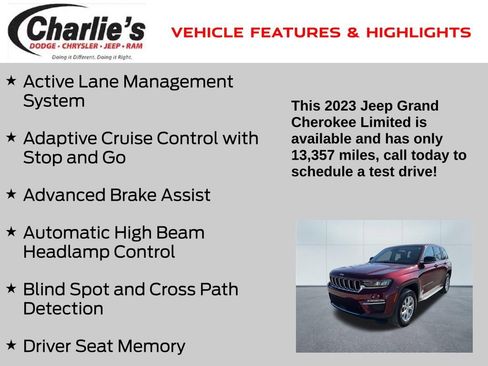 Used 2023 Jeep Grand Cherokee Limited image 4