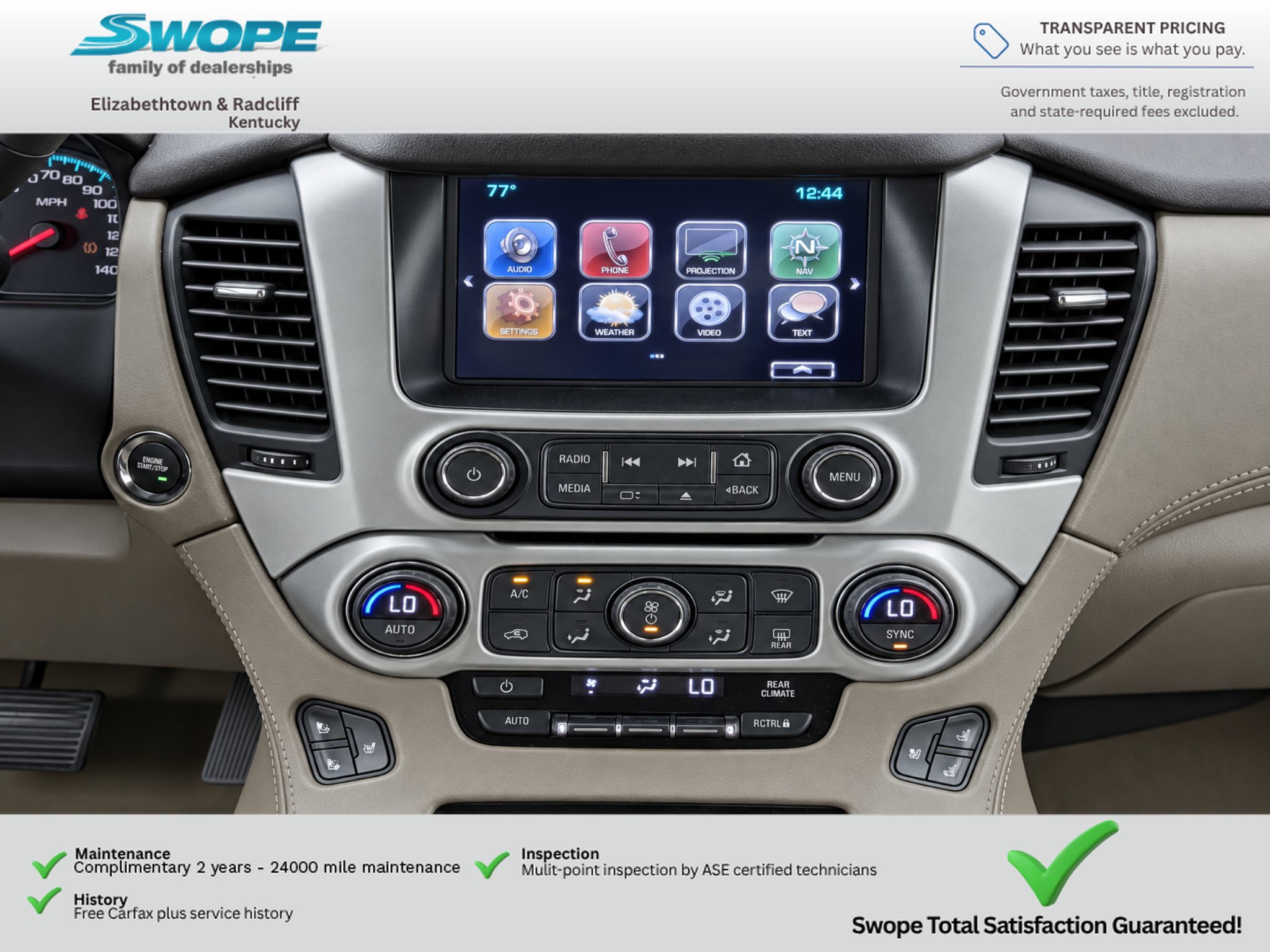 Used 2017 GMC Yukon SLT w/ Premium Edition AWD/4WD image 14