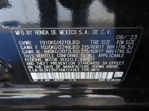 Used 2024 Honda HR-V EX-L image 36