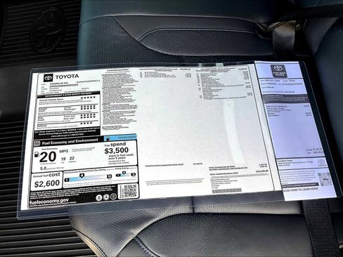 New 2025 Toyota Tundra Platinum image 21