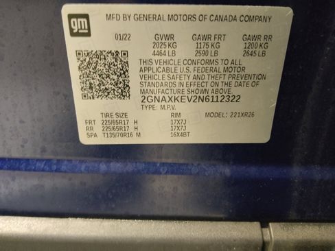 Used 2022 Chevrolet Equinox LT FWD image 33