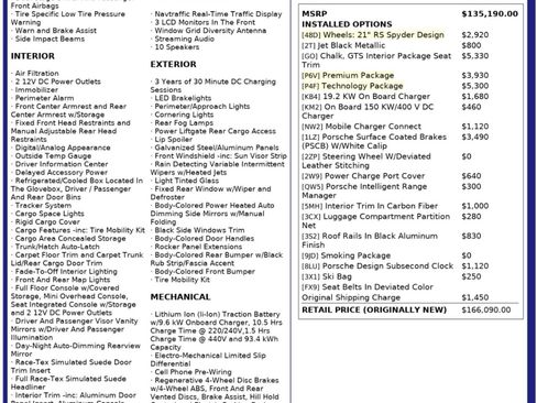 Used 2023 Porsche Taycan GTS image 62