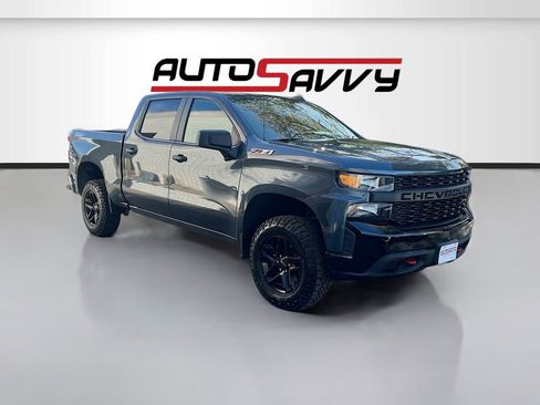 Used 2021 Chevrolet Silverado 1500 Custom Trail Boss w/ LPO, Dark Essentials Package image 1