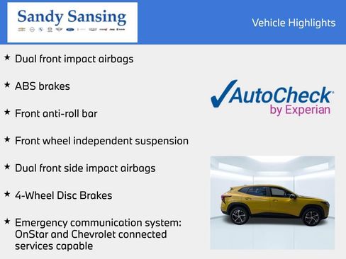 Used 2024 Chevrolet Trax RS w/ Driver Confidence Package FWD image 7