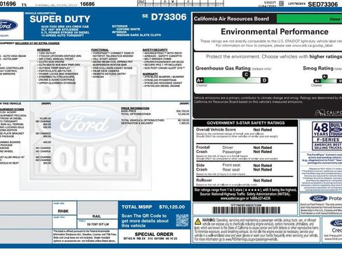 Used 2025 Ford F250 XLT w/ FX4 Off-Road Package AWD/4WD image 3