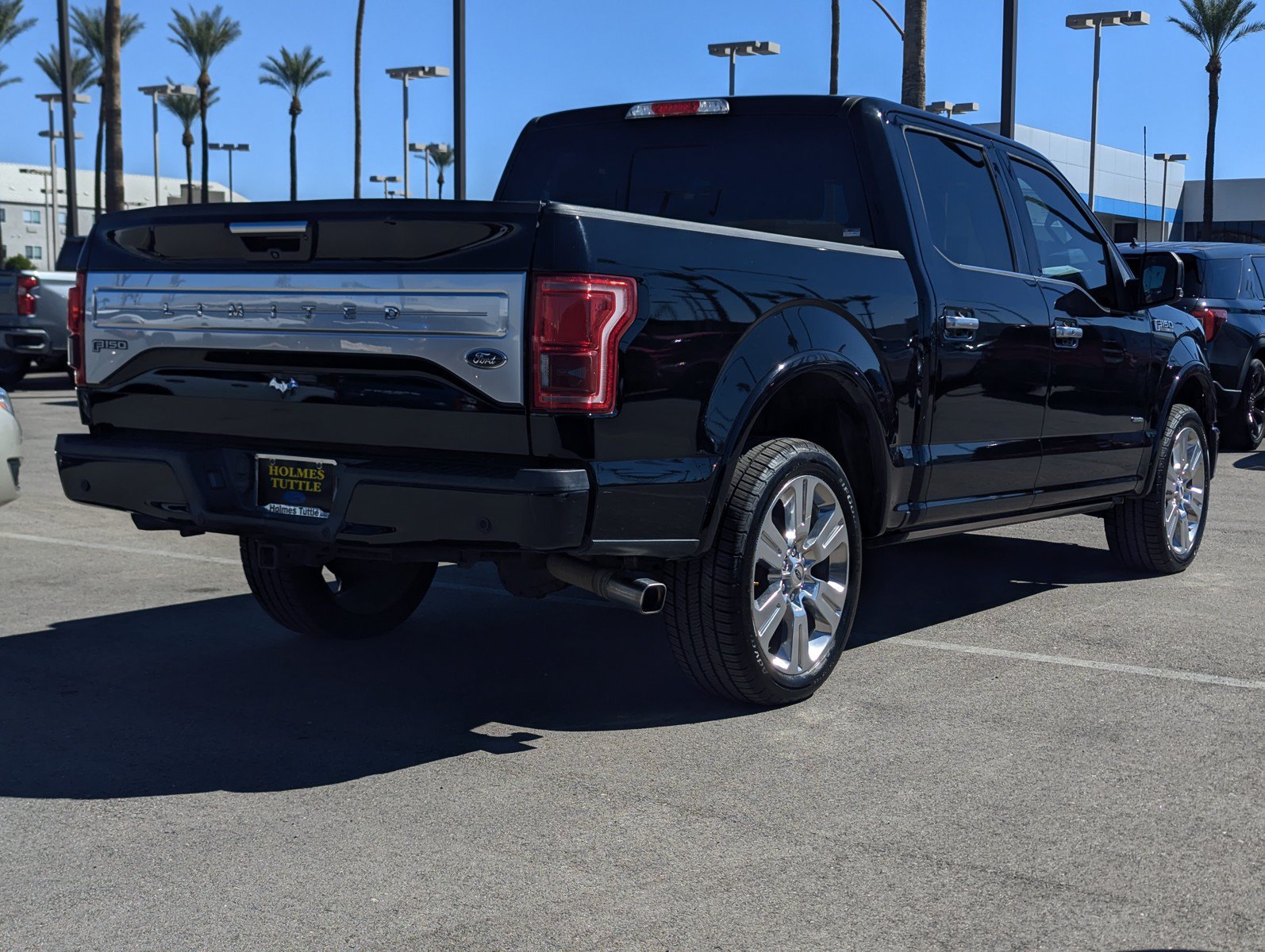 Used 2017 Ford F150 Limited w/ Trailer Tow Package AWD/4WD image 2