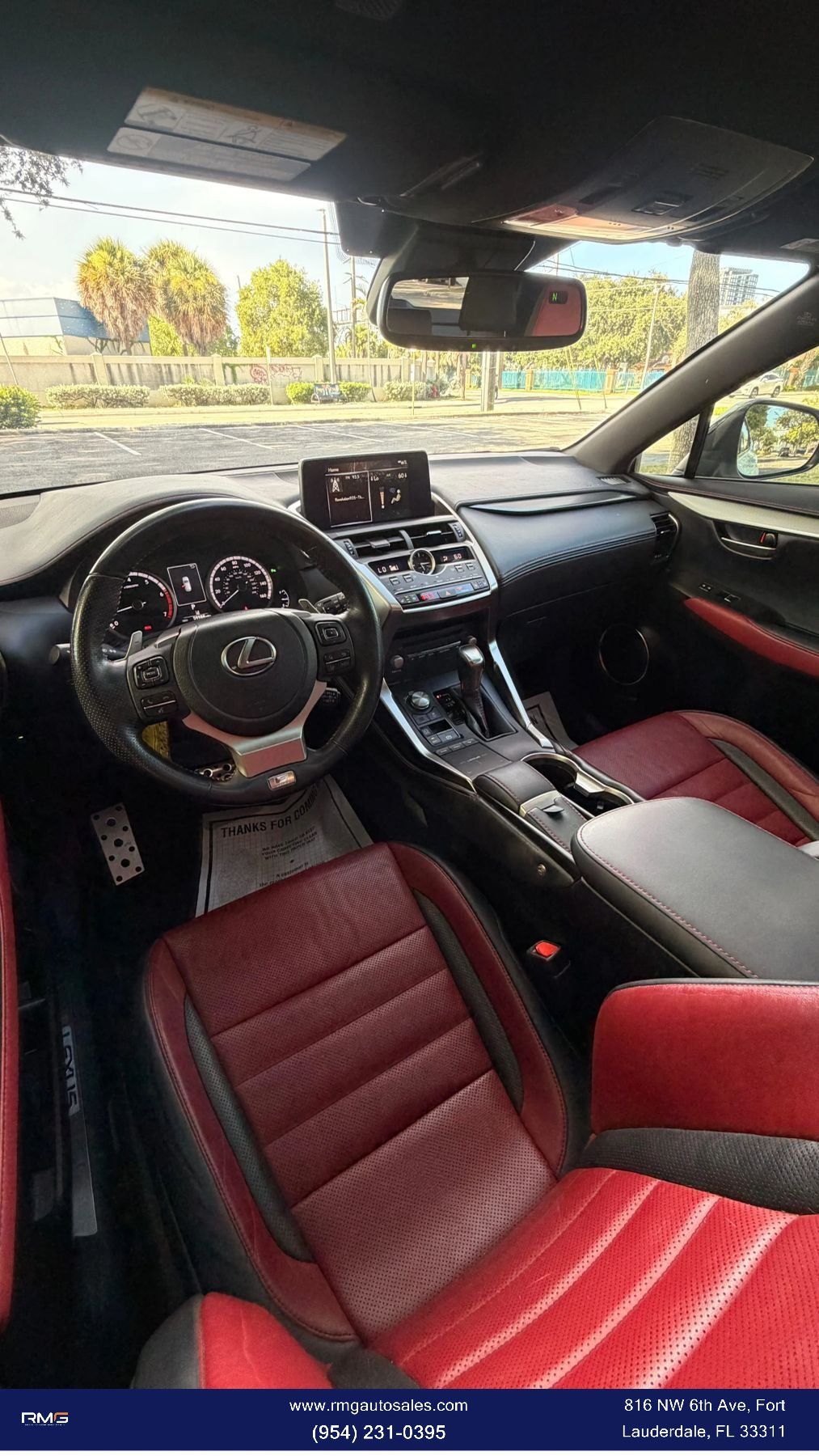 Used 2021 Lexus NX 300 F Sport w/ F Sport Premium Package FWD image 6