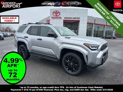 New 2026 Toyota 4Runner 4WD image 1