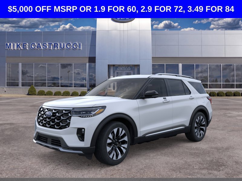 New 2026 Ford Explorer Platinum w/ LUX Leather Package AWD/4WD image 1