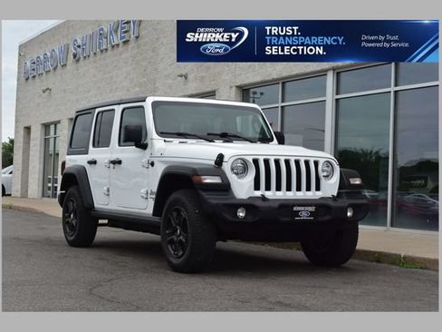 Used 2020 Jeep Wrangler Unlimited Sport S AWD/4WD image 1