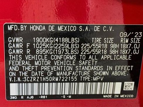 Used 2024 Honda HR-V Sport image 29