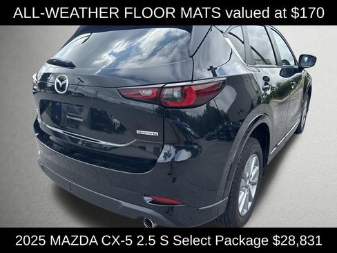 Used 2025 MAZDA CX-5 AWD 2.5 S w/ Select Package image 3