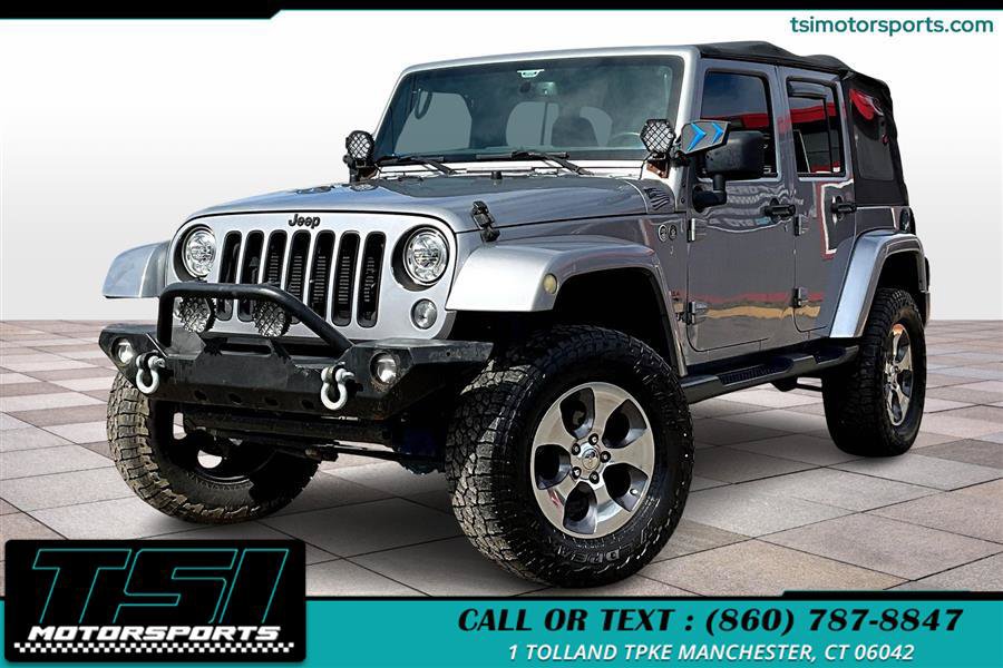 Used 2018 Jeep Wrangler Unlimited Sahara AWD/4WD image 1