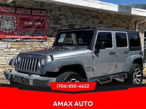 Used 2015 Jeep Wrangler Unlimited Sport w/ Quick Order Package 24S AWD/4WD image 1