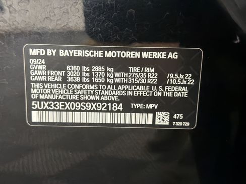 Used 2025 BMW X6 xDrive40i w/ Executive Package AWD/4WD image 27