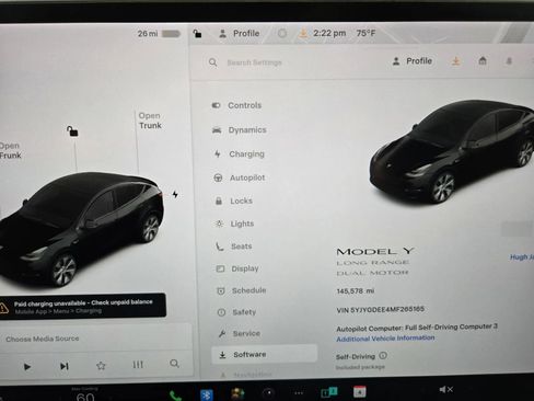 Used 2021 Tesla Model Y Long Range AWD/4WD image 16