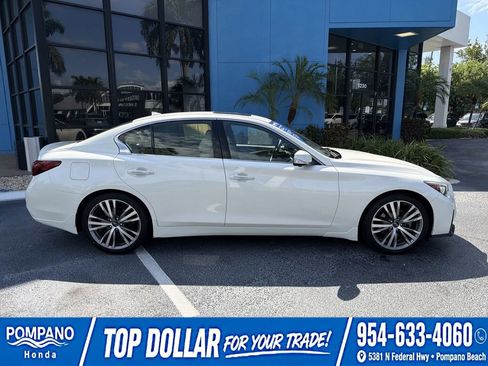 Used 2022 INFINITI Q50 Sensory RWD image 10