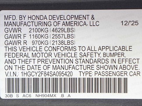 Used 2025 Honda Accord Touring image 30