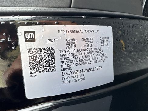 Used 2021 Chevrolet Corvette Stingray Coupe w/ 1LT image 27