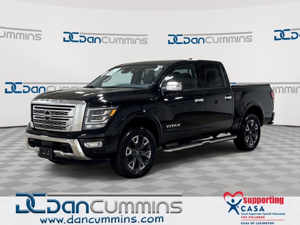 Used 2023 Nissan Titan Platinum Reserve w/ Moonroof Package AWD/4WD image 1