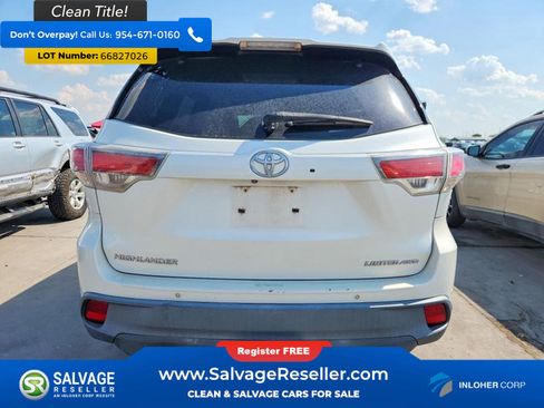 Used 2014 Toyota Highlander Limited AWD/4WD image 8