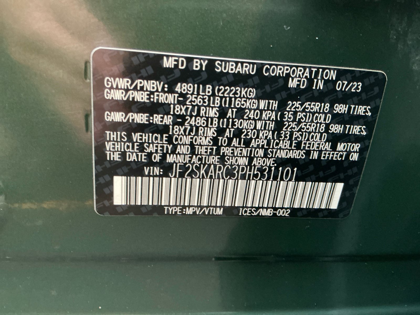 Used 2023 Subaru Forester Touring AWD/4WD image 16
