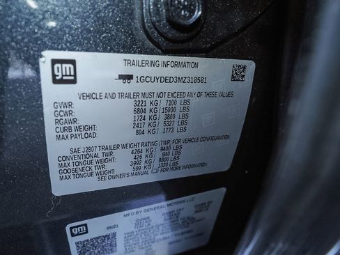 Certified 2021 Chevrolet Silverado 1500 LT w/ All Star Edition Plus image 38