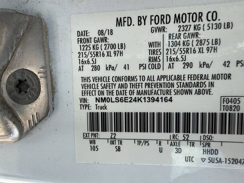 Used 2019 Ford Transit Connect XL FWD image 28